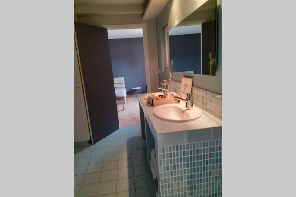 Appartement 3 Pieces Dans Villa Individuelle Falicon Exteriér fotografie
