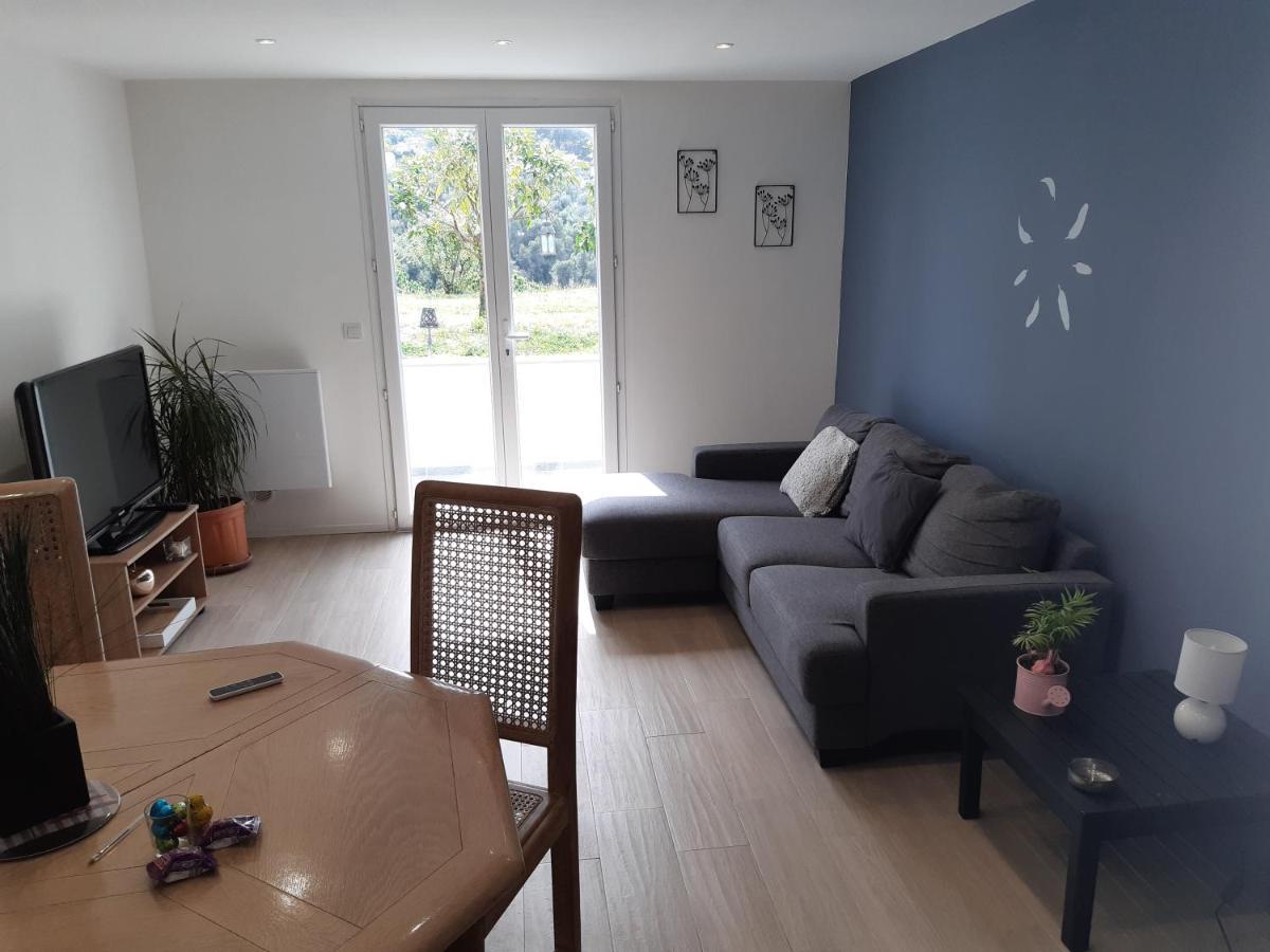 Appartement 3 Pieces Dans Villa Individuelle Falicon Exteriér fotografie